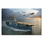 World of Warships Bismarck Battleship Painting Canvas Plakatid HD Prinditud Seina Kunstipildid Kaasaegne elutuba Kodukaunistus 70x120 No Frame