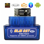 Mini ELM327 V2.1 Bluetooth OBD2 juhtmevaba autodiagnostika skanner 2-kihiline PCB ELM 327 PIC18F25K80 kiip universaalne OBD II protokollide autokoodilugeja