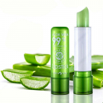 Aloe Vera v&auml;rvi muutev huulepulk Huulepulk Niisutav Niisutav P&uuml;siv Veekindel Mittenakkuv Cup Meik