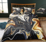 3D marmorist voodipesu &Uuml;he kaheinimesevoodi t&auml;issuuruses padjap&uuml;&uuml;r ja tekikate 2 v&otilde;i 3 mikrokiust kangast mugav kodukaunistus UK Single 135x200cm