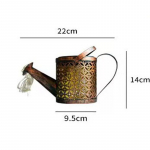 Uus stiil Solar led String Light V&otilde;lutud kastekanni valgus Veekindel aiakaunistused Metallist retrolamp V&auml;lislaud sise&otilde;u Muruhoov Kunstlamp A Without hook