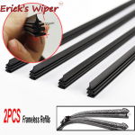 2 tk/partii Universaalne AAA-klassi Auto S&otilde;iduki Sisestatav Pehme Kummiriba T&auml;iteosa Raamideta Kojameeste Labadele 6 mm 26 24 Auto 2PCS 24 inches