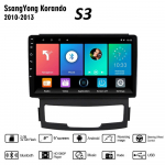 Juhtmeta Androidi autoraadio Carplay jaoks SsangYong Korando Actyon 2010-2013 Multimeedia videopleier GPS-navigeerimine WIFI 2+32GB 2+32GB