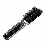 Kerge luksuslik kaasaskantav kaasaskantav kamm &otilde;hkpadja kamm naiste ja meeste spetsiaalne kammipeegliga integreeritud kokkupandav v&auml;ike kamm Shunfa massaažikam 1 Only