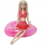 1x nuku p&auml;&auml;ster&otilde;ngas + 1x ujumistrikoo, riided Barbie nukkudele 1/6 nukumaja tarvikud, lapsed teesklevad, m&auml;ngivad suvine rannas ujumise m&auml;nguasi