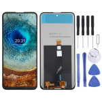 LCD-ekraan ja digiteerija t&auml;ielik komplekt Nokia X10 TA-1350 TA-1332 jaoks(Must) must