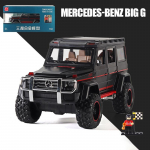 1:24 skaalaga Big G sulamist automudel, simulatsiooniheli ja valgus, tagasit&otilde;mmatav amortisaator m&auml;nguautopoiste kollektsiooni kaunistus 1/24-22x9.5x9.5cm must