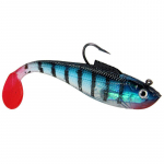Swimming Action Shad Lure Silikoonist Pehme s&ouml;&ouml;t P&uuml;&uuml;k Swimbait Kunstlik Kummist Kala Meriahven haug
