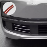 LiXiang L9 2023 2024 lisaseadme jaoks, roostevabast terasest auto esikaitseraua iluv&otilde;re trimmikatte katte kleebise stiil