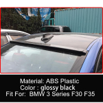 Tagaakna katuse auto spoileri tiib BMW F30 F35 F80 320 325 330 Kvaliteetsed ABS Black Carbon Tuning tarvikud Glossy Black gray