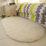 Magamistoa Sisustus Libisemisvastane Kodu Ovaalne Kohev Pehme Palus vaip P&otilde;randamatt Ala Vaibad Voodikapp Shaggy 60x120CM