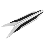 ABS-s&uuml;sinikusest auto esitulelatern, silmalaud, kaunistuskatte &auml;&auml;ris Toyota RAV4 XA50 2022 2023 RAV 4 jaoks Carbon Fiber white