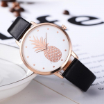 Luksuslik nahkrihm Analoogmoodne kvartsk&auml;ekellad Elegantsed naiste &uuml;mmargused k&auml;ev&otilde;rud k&auml;ekellad Montres Femmes Zegarek Damski must