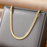 T&uuml;druk Snake Bone kett Mood &Ouml;&ouml;klubi pidu Kingitus Mitmek&uuml;lgne Ehted Kaelakee Naiste Elegantne v&otilde;luv kampsun kett kuld