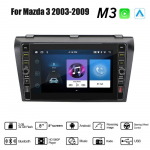 8-tolline mudelile Mazda 3 2003-2009 koos nupunupuga Android autoraadio multimeediumipleier Navigatsioon stereo GPS 2 Din Carplay 2+32GB 2+32GB