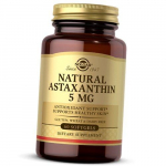 Looduslik astaksantiin, looduslik astaksantiin 5, Solgar 60 geelikapslit (70313015) 60softgels