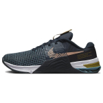 Nike Metcon 8 Armory Navy Arctic Orange Meeste tossud Sinine Obsidian Cerulean DO9328-401 44.5 gray