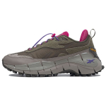 Reebok Zig Kinetica 2.5 Edge Armee Roheline Roosa Unisex Tennised Kivil&auml;bi-Hall Pool-Uhke-Roosa HR1772 41
