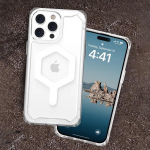 Kristallselge TPU &uuml;mbris Apple IPhone 15 14 13 Pro Max 12 Mini jaoks, magnetiline s&otilde;jaline Magsafe &uuml;mbris, kaitsev &uuml;mbris iphone 7/8 valge