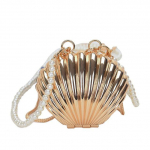 2024. aasta uued suvised huulepulgakotid naistele Fashion Pearl Mini rahakott Crossbody kott Kvaliteetne Gold Shell Bag Designer &otilde;lakott