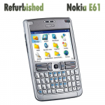 Renoveeritud Nokia Originaal Nokia E61 3G Avatud Mobiiltelefon 1 SIM-kaardiga No charger h&otilde;be