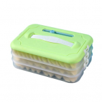 Pelmeenide toiduainete s&auml;ilituskarp Toidukvaliteediga BPA-vaba, suure mahutavusega mitmekihiline s&uuml;gavk&uuml;lmiku toidu s&auml;ilituskonteiner Triple Layer