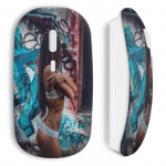 Juhtmeta hiir seksikas t&uuml;druku grafiit