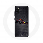 Samsung Galaxy A41 Formula 1 Max Verstappen F1 &uuml;mbris must punane ja kollane