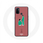 Oppo A53 Case Squid m&auml;ng Ji Yeong number 240 ja Kang Sae Byeok number 067