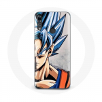 Coque pour Huawei p30 lite Anime Dragon Ball Goku Cheveux bleu