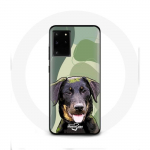 &Uuml;mbris Samsung Galaxy S11 Plus Beauceron Black Dog Breed jaoks