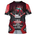 Uus suvise m&otilde;&otilde;natraktori mustriga meeste T-s&auml;rgid vabaaja 3D-prindiga T-s&auml;rgid Hip-hopi isikup&auml;ra &uuml;mara kaelusega l&uuml;hikeste varrukatega kiiresti kuivavad topid Asian size 6XL