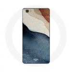 Huawei P8 Lite abstraktse tekstuuriga tausta &uuml;mbris