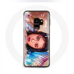 &Uuml;mbris Samsung Galaxy S9 Blackpink Jisoo Plakati Fanart jaoks