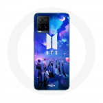 Coque pour Vivo Y21s 2021 / Y21 2021 Bangtan Sonyeondan BTS Fanart Logo