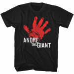 Andre The Giant Big Red Hand Wwe Wrestling Legend Unisex T-s&auml;rk S