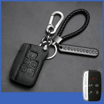 Nahast auto v&otilde;tme&uuml;mbrise kaanehoidja pult Land Rover Range Rover Sport Velar Discovery 3 4 Elander 2 Evoque jaoks Jaguar XE E-Pace jaoks