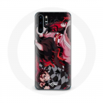 Coque pour Huawei P30 Pro Demon Slayer Tanjiro Nezuko Attaque Combat - Maniacase