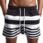 Suvemood Seksikas poksija spordi ujumistrikoo rannap&uuml;ksid meeste ujumisp&uuml;ksid 2XL must
