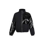 Nike Sportswear Icon Clash S&uuml;nteetilise t&auml;idisega V&auml;rviplokkidega treeningjakk Naiste jope Must CZ1871-010 M
