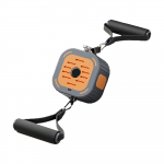 Reguleeritav takistusriba Fitness Pump Treeningseadmed Kaablimasin K&auml;te Jalgade Rindkere jaoks oranž/must