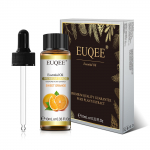 EUQEE 10 ml eeterlikud &otilde;lid tilgutiga Puhas eeterlikud &otilde;lid hajutitele Massaažil&otilde;hna&otilde;li l&otilde;hna&otilde;li DIY seebik&uuml;&uuml;nalde valmistamiseks Sweet Orange