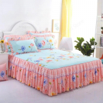 Printsessi pitsist voodi seelik Magamistoa voodikatte seelik libisemiskindel madrats seelik Lilleline voodilina voodikate Voodipesu sisustus 1pc Skirt 120x200cm