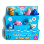 8 tk Loom Pingviin Delfiin Puuvilukahvel Mini Joonisfilm Lapsed Suupiste Kook Magustoit Hambaork Bento L&otilde;unas&ouml;&ouml;gikarp Tarvikud Peodekoratsioon