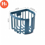 Punch-free tualettpaberi riiul Vannituba K&ouml;&ouml;k salvr&auml;tikukarp Seinale paigaldatav paberihoidik WC rullpaberi hoidik