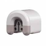 Seinale kinnitatav saapaklamber Modern No Drill Kleepuv Ruumis&auml;&auml;stlik Universaalne k&otilde;rge saapa kingahoidja riidepuu Organiseerija riputusklamber valge