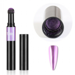 12 color Air Cushion Nail Powder Pen Holographic Nails Powder with Mirror Effect