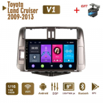 2 Din Androidi autoraadio multimeediumivideopleier Toyota Land Cruiser Prado 150 2009-2013 Navigatsiooni-GPS WIFI peakomplekti 1+16GB jaoks 1+16GB