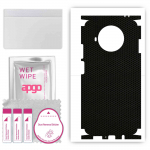 apgo Protective Skin Sticker for the back+sides compatible with Xiaomi Mi 10T Lite 5G, Full Wrap Film, Foil, Vinyl - Pattern Matrix