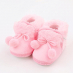 Soojad beebijalatsid Bowknot N&ouml;&ouml;riga pehmed ja mugavad lumesaapad 13